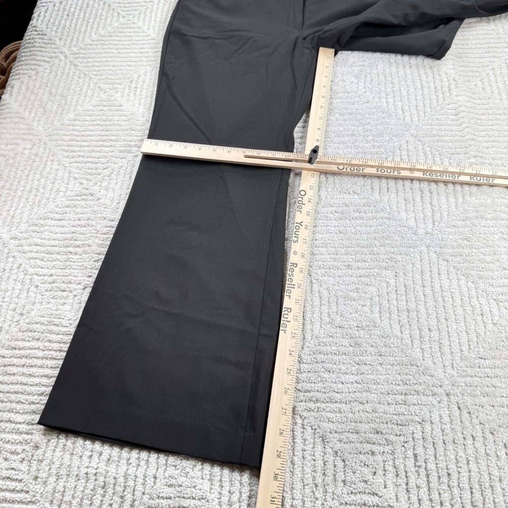 Express Design Studio Editor Pants Womens 14S Black Wide Leg Career Trousers Y2K - Picture 4 of 11
